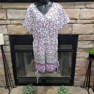 SHEIN floral romper Size 2XL